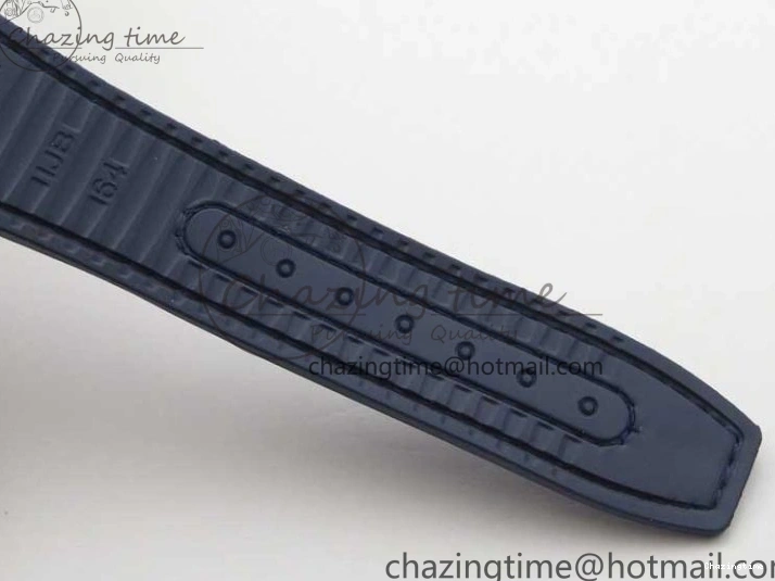 0409 Chic Constellation 131.33.41.21.03.001 SS RG TW Best Edition Blue Dial On Gummy Strap A 7872